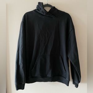 ESNTS Face Mask Washed Black Hoodie